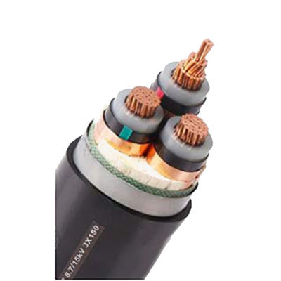 주문 IEC 60502 발전소에서 35kV 등급 전압을 위한 승인된 XLPE 케이블 online manufacture