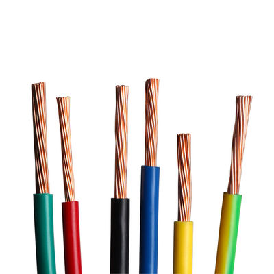 주문 1.5mm 고형 구리 와이어 케이블 PVC 단열 BV BVR 하우징 스트랜딩 선도자 online manufacture