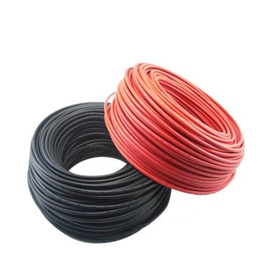 주문 오래 지속되는 태양 전지 패널 PV 케이블 PVC 단열 태양 광 전지 케이블 online manufacture