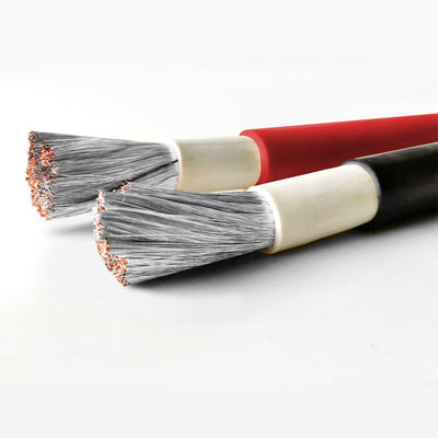 주문 6mm H1Z2Z2-K DC 태양 전지 케이블 IEC 표준 및 구리 선도자 online manufacture