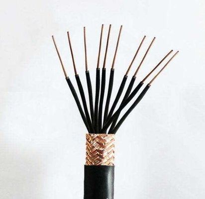 주문 검은 껍질 제어 유연 보호 케이블 구리 코어 열 저항 online manufacture