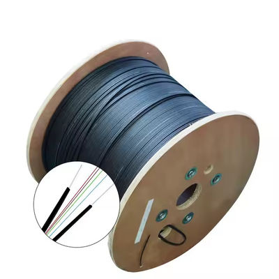 주문 FRP 강도 융통성 2 코어 광섬유 케이블 FTTH 고속 인터넷 online manufacture