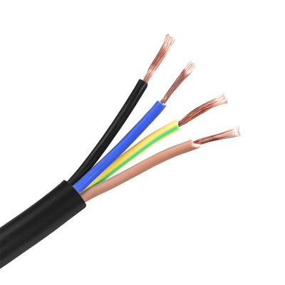 PVC 플렉서블 로얄 코드 전력 케이블 전기 전선 케이블 2 3 4 5 코어 2.5mm2 4mm2 6mm2