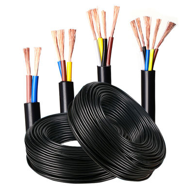 450V 구리 코어 관개 제어 와이어 RVV 2 * 0.75mm PVC 단열