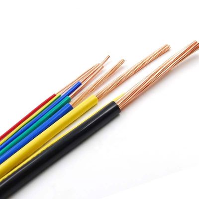 ZR-RV/BVR/BV/RV/BVV/RVV 전기 전력 케이블 유연 건물 1.5mm 전기 전선