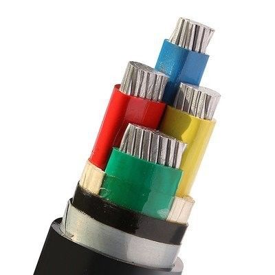 맞춤형 크기 4 코어 6mm 10mm 16mm 25mm 35mm 50mm Cu/PVC/PVC 케이블 순수한 구리로