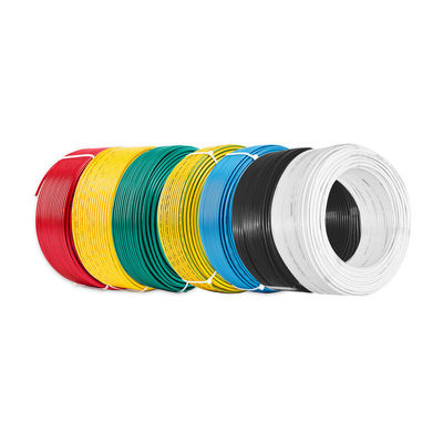 UL1007 전자 케이블 16/18/20AWG BVR 0.5-16mm2 주택 전선용 구리 유선 PVC 유선