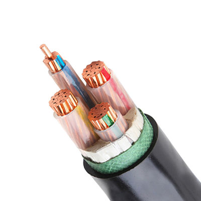 맞춤형 길이 난방 0.6/1kv XLPE 단열 PVC 껍질 Cu 전도기 4X25 1X16mm