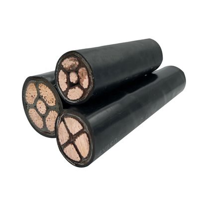 저전압 구리 코어 장갑 전기 케이블 XLPE 단열 및 PVC 껍질