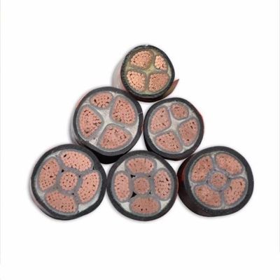 낮은 전압 5X25MM2 장갑 전기 전선 건설 작업용 전력 케이블