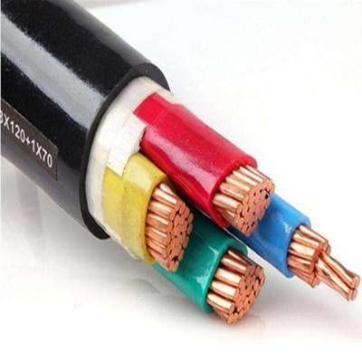 4X120mm PVC 자켓 3단계 장갑 전력 케이블 지하 전기 용품