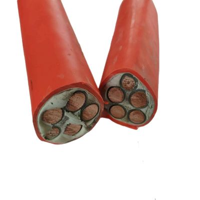 구리 선도자 방화 케이블 지하 전력 케이블 300mm PVC 재킷