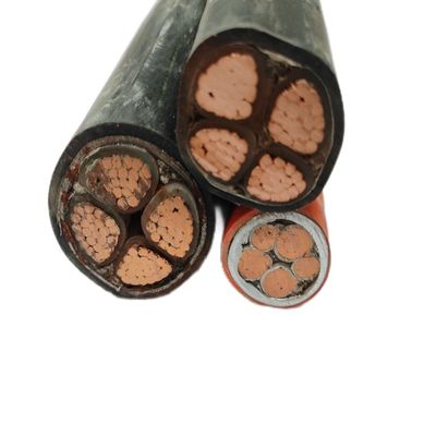 강철 테이프 장갑 0.6/1kv NYY/N2XY 구리 선도 25mm2 PVC 단열 전력 케이블