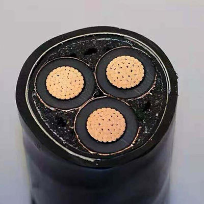 건설 건물 11kv 185mm x 3 코어 XLPE PVC 전력 케이블 0.6/1kv 솔리드 YJV YJLV