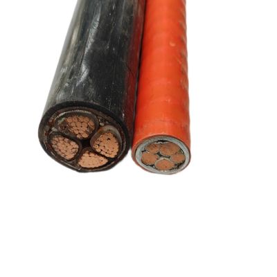 150mm2 저전압 전기 전원 케이블 XLPE PVC 단열 VV 구리 케이블